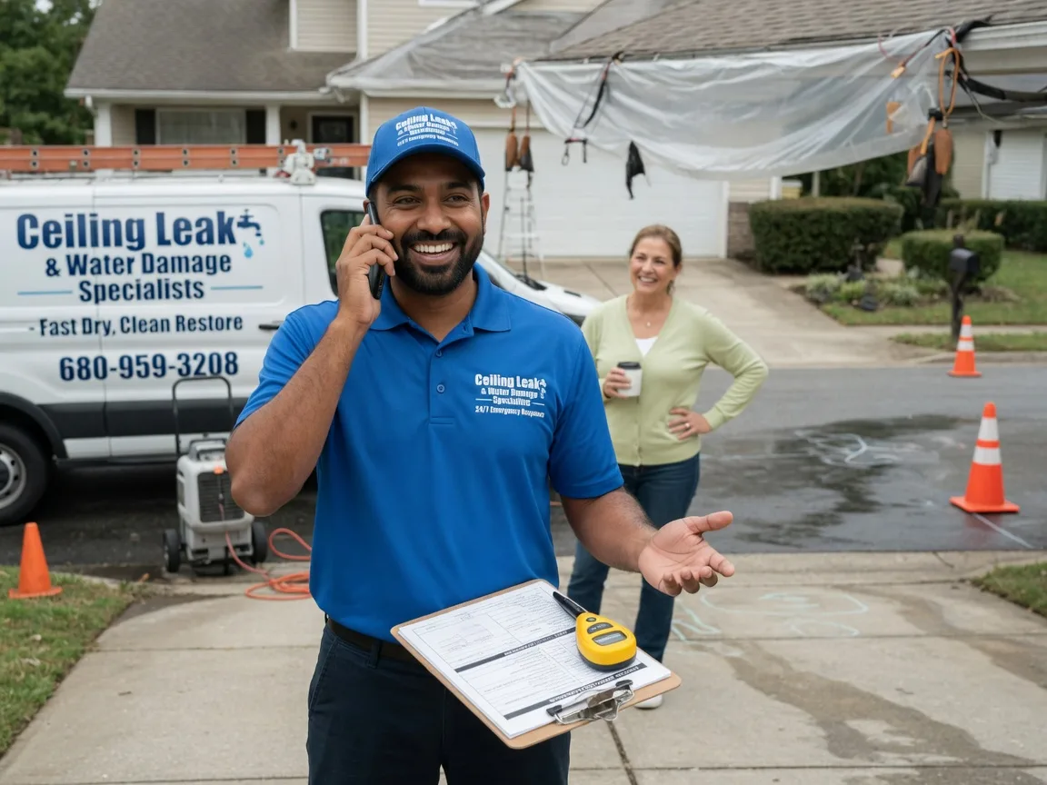 Ceiling Leak Cleanup Athol, KS FAQs